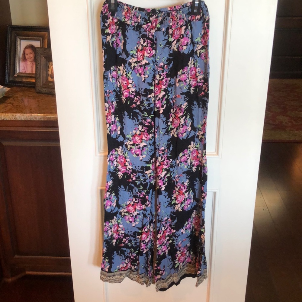 Floral Flowy Pants